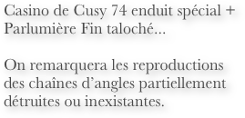Casino de Cusy...